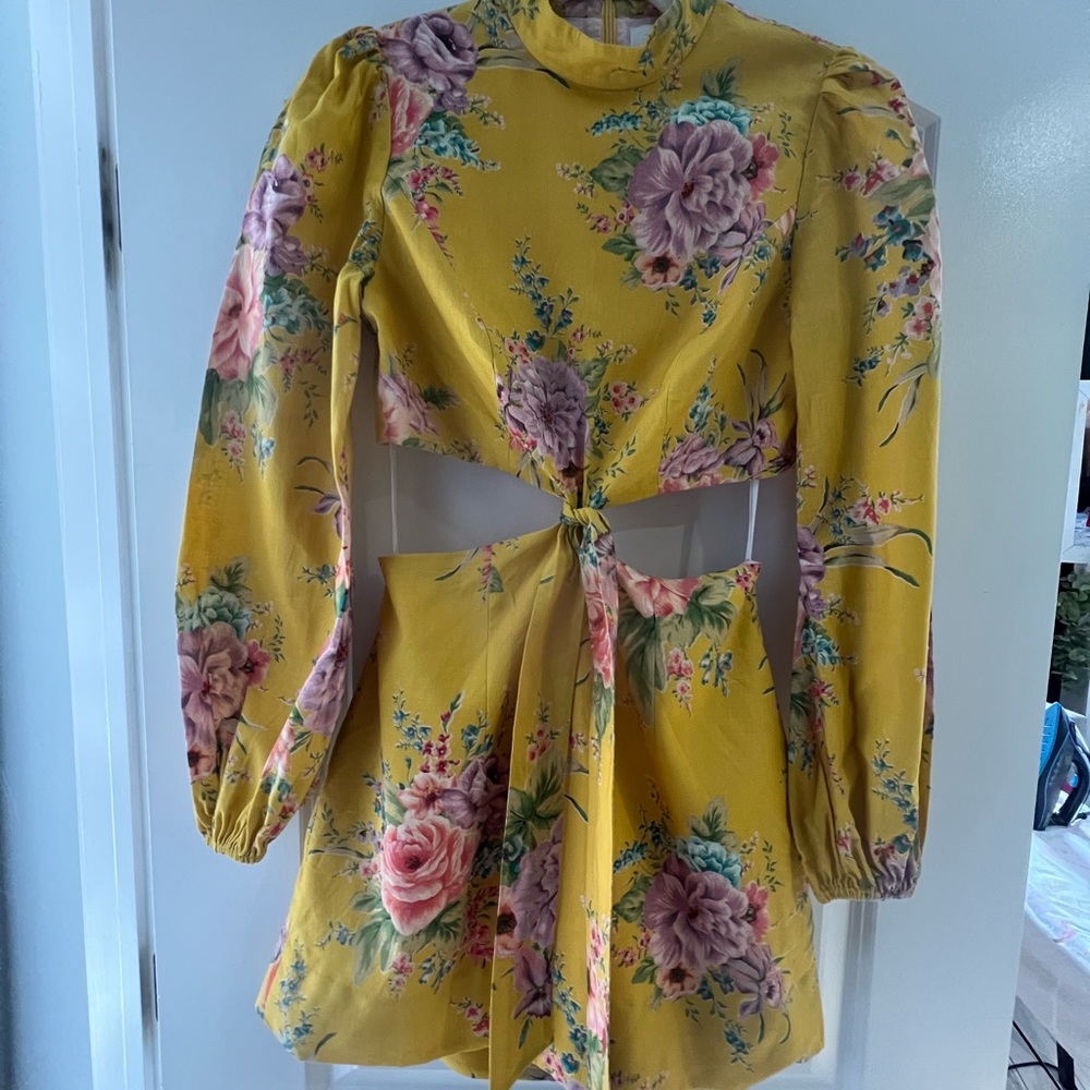 Zinnia cutout dress